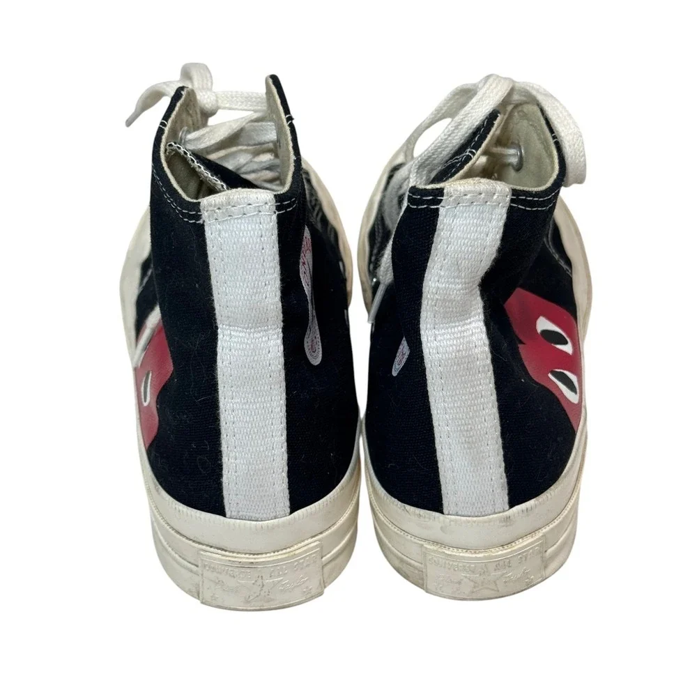 Converse Chuck Taylor Comme Des Garcons Play High Top Black Men 7 Women 9